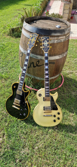 Gibson les paul Custom ( dos guitarras )