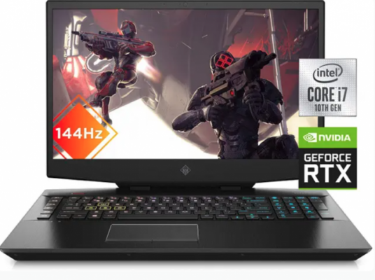 Portátil Gaming HP Omen 17,3" RTX 2070 como nuevo