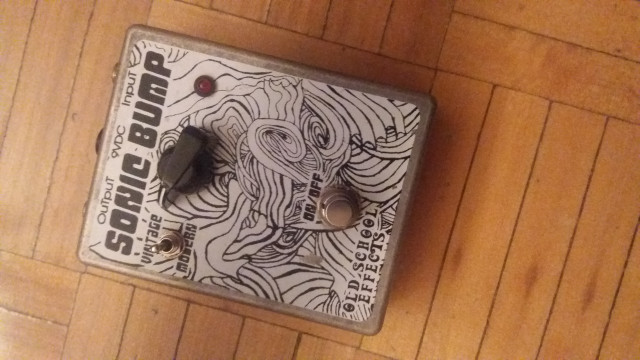 Pedal sonic bump old school effects