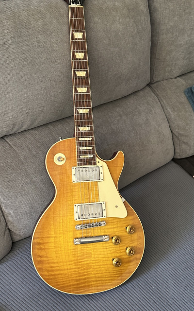 Gibson Les Paul 1958 Reissue Lemon Burst 2019