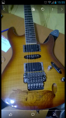 Guitarra ibañez s670 fm