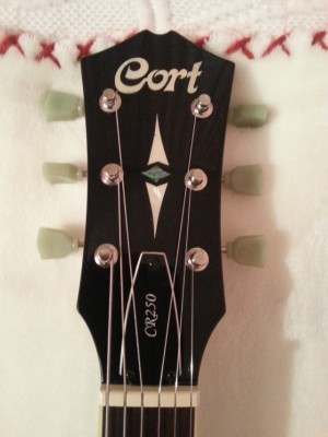 Nueva Cort cr250 VB (tipo les paul) incluye funda y correa gratis VENDIDA