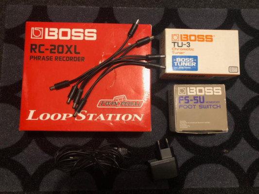 Pack BOSS: Loop + Afinador + Foot Switch