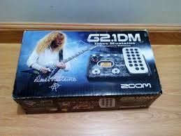 o cambio Zoom G2.1 Dave Mustaine signature