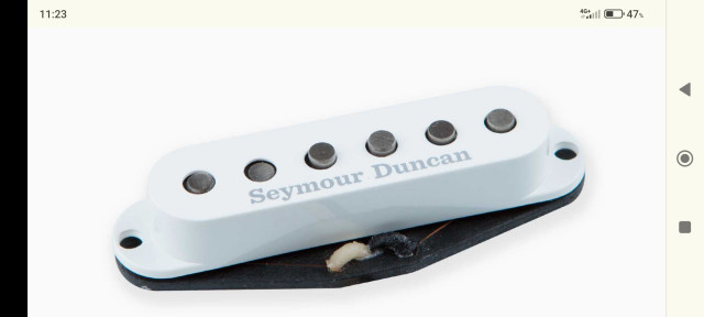 Seymour Duncan APS2 alnico II Pro, mástil
