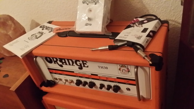 Orange th30 , pantalla + pedal