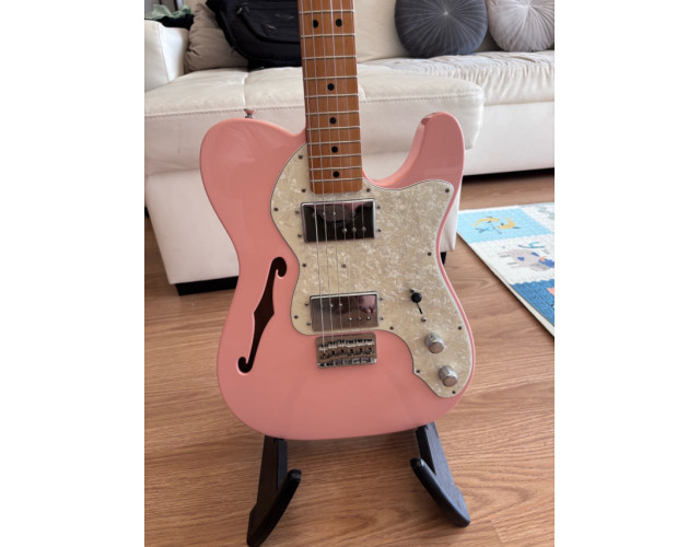 Fender Vintera 70s Telecaster Thinline Shell Pink