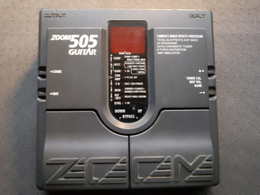 Pedal multiefectos ZOOM 505