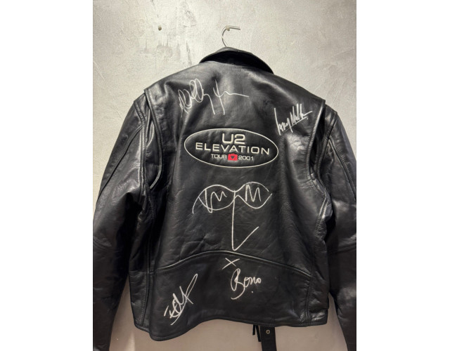 Chaqueta de cuero U2