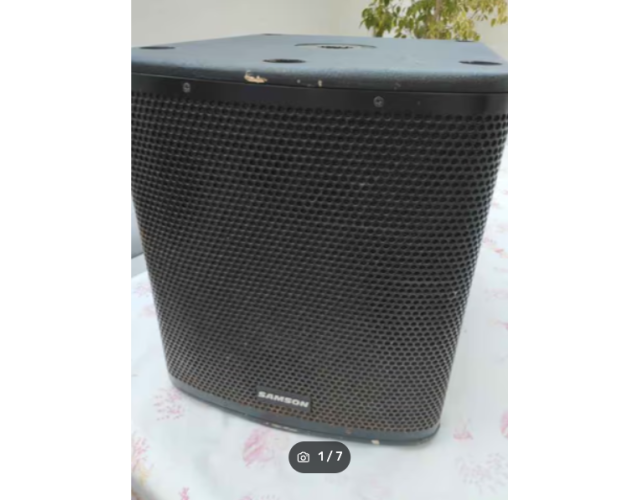 Subgrave activo Samson Auro D1200