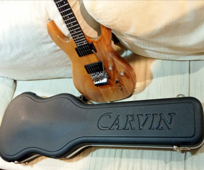 Carvin DC 127 Floyd Rose Thru neck natural