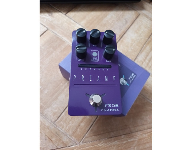 Pedales Flamma Preamp y Reverb