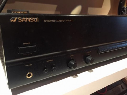 Amplificador hifi SANSUI AU-X117