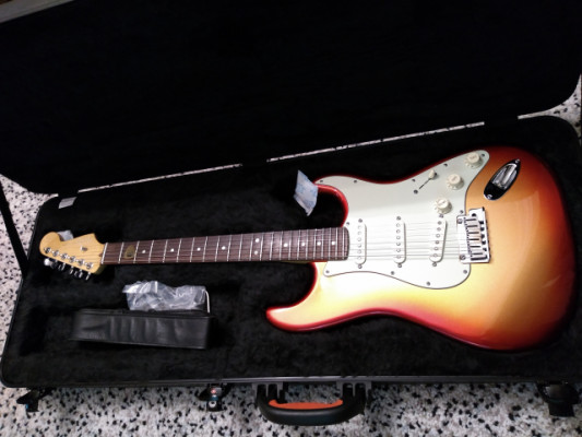 Fender Stratocaster American Deluxe Sunset Metalic