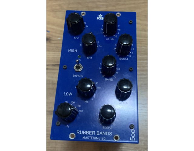 IGS Rubber Bands 500 Mastering EQ (pultec)