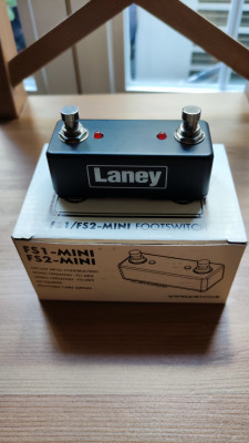Laney FS-2 Mini dual. Envío incluido. Pedal cambio de canal ampli.