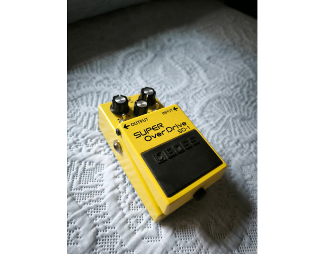 Boss SD-1 Super OverDrive Modificado