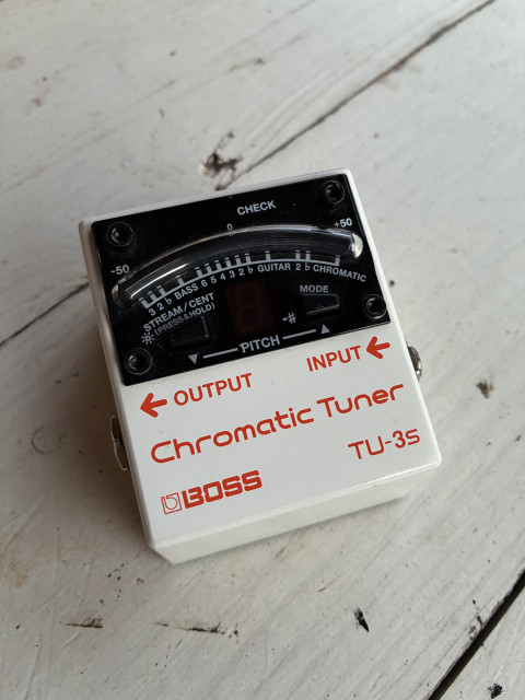 Afinador Boss TU-3S Floor Tuner