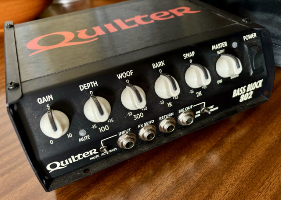 Quilter Bass Block 802 800-Watt Bass Amp Head