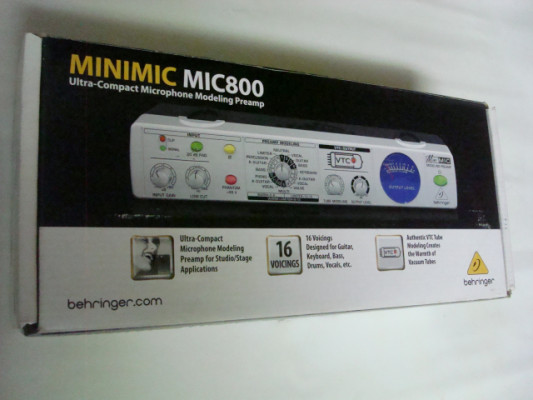 MINIMIC PREVIO MICROFONO MIC800