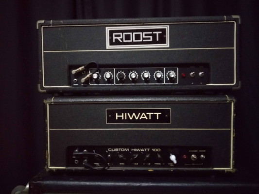 ROOST SR 100 Amplificador de Guitarra o Bajo a Válvulas 70s
