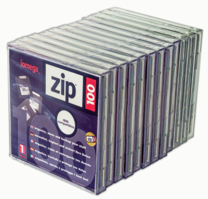 7 DISQUETES DE 100 MB IOMEGA para ZIP.