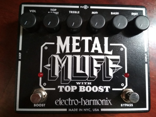 Electro-Harmonix Metal Muff.
