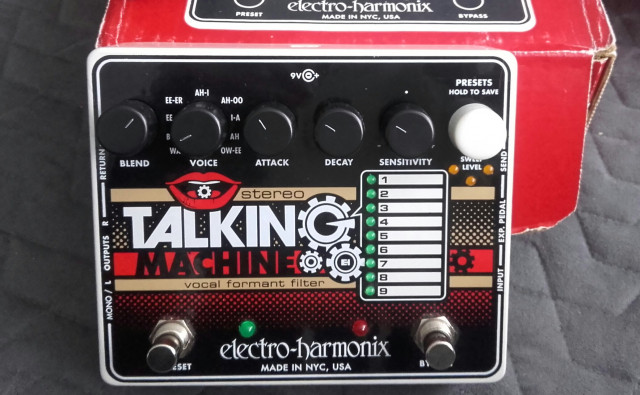 Electro Harmonix Talking Machine (CAMBIADO)