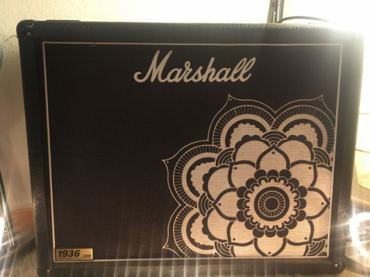 Marshall 1936 2x12 Cabinet. Clestion Vintage. Mandala edition.