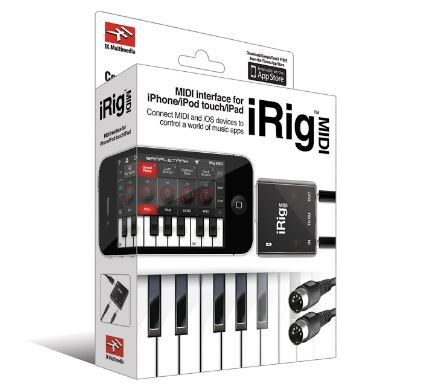 iRig MIDI Core Mide interface iPhone iPod iPad