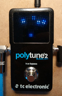 RESERVADO-pedal afinador Polytune 2 blacklight