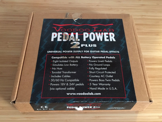 Caja Pedal Power 2