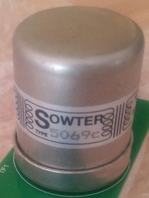 Pareja de transformadores Sowter 5069 nuevos sin uso.