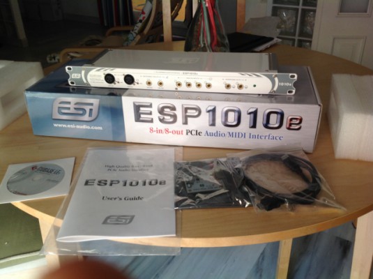 Vendo tarjeta de sonido ESI ESP1010e