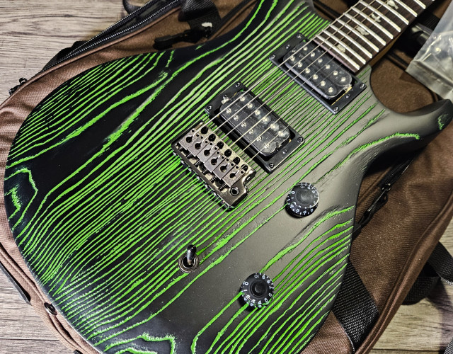 PRS SE Sandblasted CE24 Green Edición Limitada