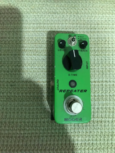 Pedal mooer delay repeater