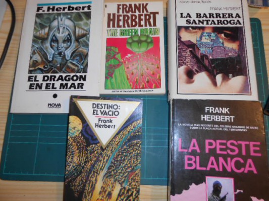5 libros de Frank Herbert