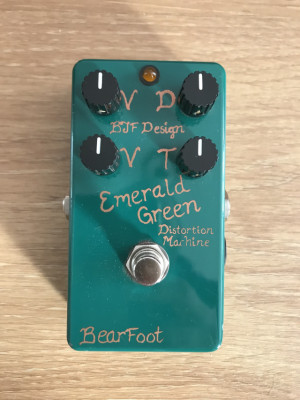 Bearfoot FX Emerald Green Distortion Machine (Sonido Vox)