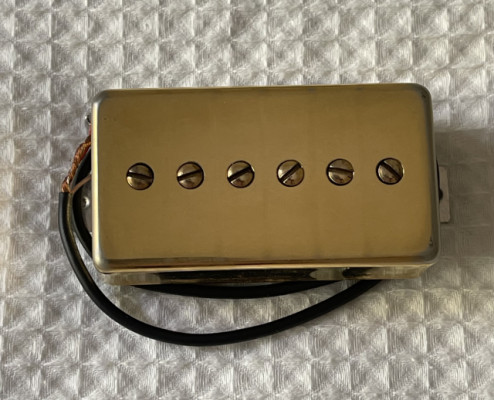 Pastilla P90 tamaño Humbucker: Amber 94 Classic (Single PU) aged gold