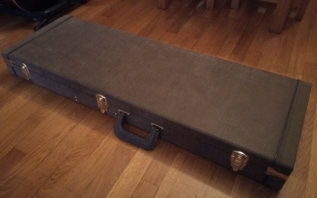 Estuche Gator Deluxe Case Vintage para tele/strat