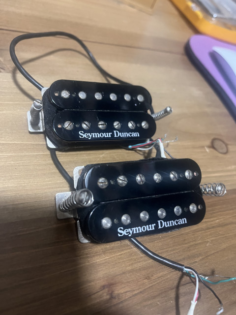 Seymour duncan hot rodded set