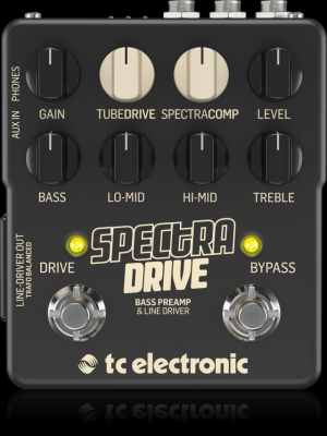 Previo en pedal para bajo TC electronics Spectradrive