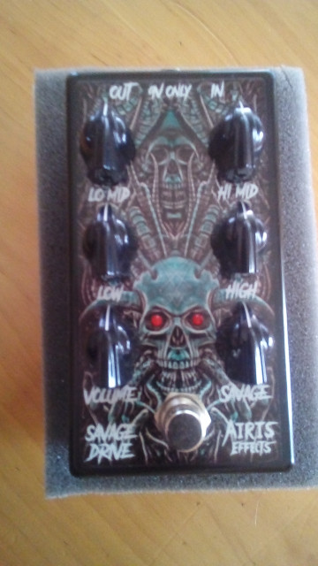 Vendo pedal de overdrive Savage Drive V5