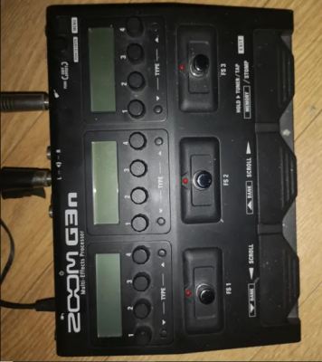 Zoom g3n multiefectos fx