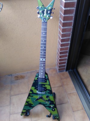 : VENDO Guitarra WASHBURN DIME V Camuflaje