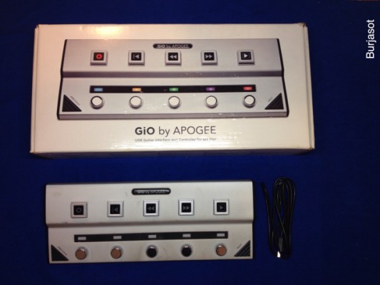 Apogee GiO Guitar Interface Controller USB Apple iOS and Mac Studio Hardware.REBAJO UNA SEMANA