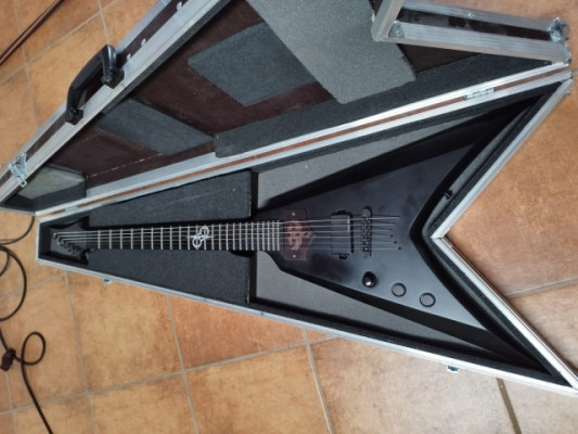 Guitarra Solar V26C Modelo Zurdo (Modificada)