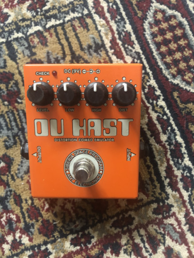 cambio Pedal Du Hast distor/ Pedal Marshall footswitch A ESTRENAR