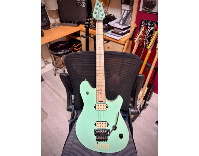 EVH Wolfgand special satin surf green impecable