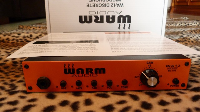 Warm Audio WA12 Mic Pre